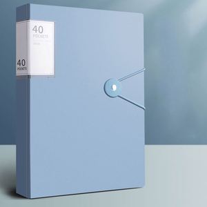 Wholesale A4 Size Display Book Classic Design <b>Document</b> Transparent <b>File</b> Folder - Product Image 4