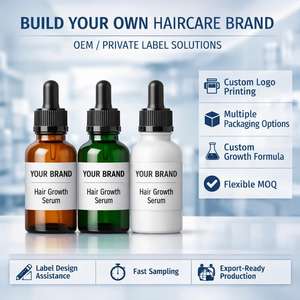 Sérum de croissance capillaire anti-chute, traitement stimulant du cuir chevelu, fabricant OEM ODM en marque blanche, sérum fortifiant pour les soins capillaires - Product Image 3
