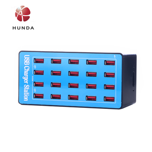 Venta al por mayor Universal 20 puertos USB estación de carga 10/20/30/40/50 Multi-Puerto cargador rápido 100W USB hub cargador estación de acoplamiento - Product Image 2