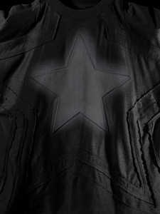 T-shirt Oversize da Uomo con Stampa Goffrata, 100% Cotone Pesante, Traspirante, Asciugatura Rapida, Effetto Vintage, <span class=keywords><strong>Abbigliamento</strong></span> <span class=keywords><strong>Streetwear</strong></span> - Product Image 3
