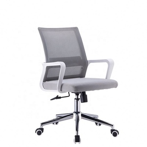 Silla de <span class=keywords><strong>Oficina</strong></span> Económica con Reposabrazos de Malla, Diseño Moderno, Multifuncional, Silla de <span class=keywords><strong>Oficina</strong></span>, <span class=keywords><strong>Material</strong></span> de Tela - Product Image 4
