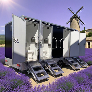 Nouvelle remorque de toilettes de luxe ultime 2025, 2 stations, douche, buanderie, salle de bain, toilettes mobiles, toilettes portables - Product Image 2