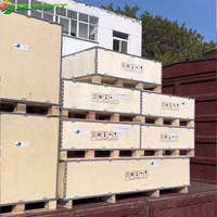 10 mètres échelles pliantes cargaison pour la construction kit de panneau solaire électronique pliable plate-forme électrique ascenseur échelle ascenseur