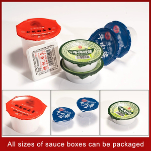 Tự động 6-Tray lên men đậu phụ và nước sốt thịt bò niêm phong máy lá Giấy Phim nhiệt niêm phong cho bánh pho mát bao bì - Product Image 5