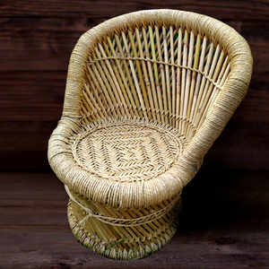 Ensemble de chaises pour bébé nouveau-né au design personnalisé, en bois, écologique, portable, pour salon et chambre, bords arrondis doux, style européen luxueux - Product Image 1