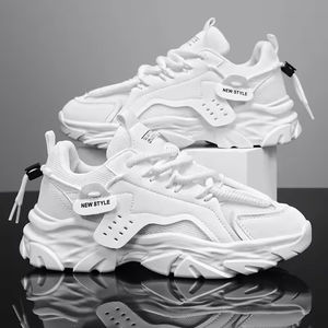 Nouvelles chaussures de course montantes printemps 2026 légères et amortissantes à lacets, décontractées pour hommes, avec semelles souples et intemporelles - Product Image 3