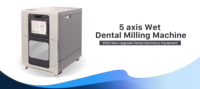 Machine de fraisage à eau dentaire de précision, équipement dentaire, machine de fraisage CNC 5 axes