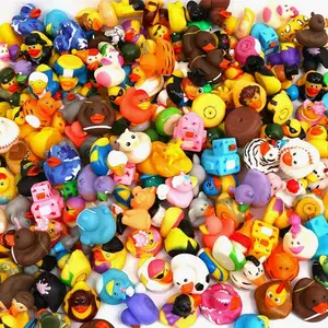 아기 목욕 장난감 비닐 고무 오리 주문 OEM 고무 오리 목욕 장난감 구색 Patos-아이를 위한 부피 Floater 오리