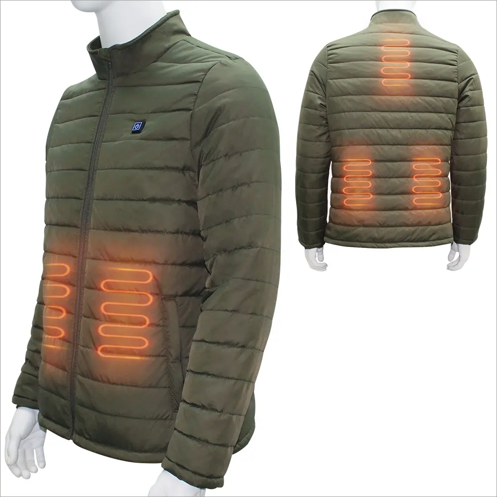 Heated Jacket for Cold Weather Outdoor Camping  Fishing  Hiking Motorcycling
