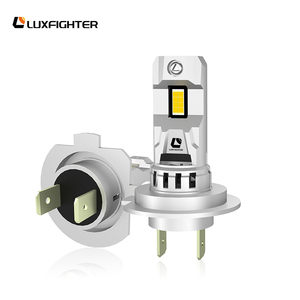 LUXFIGHTER Q36 60W 6000LM LED 자동차 헤드라이트 H1 H7 H11 전구 캔버스 탑재 - Product Image 3