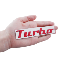 Se Aceptan Personalizaciones: Emblema Turbo, Adhesivo para Carro, Insignia para F150, Kia, Mustang, Camioneta, Motocicleta, Accesorios JDM al por Mayor