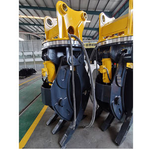 Monde หัวจับหมุนได้360องศา, หัวจับไฮดรอลิกสองกระบอกสำหรับรถขุด6-35ตัน - Product Image 4