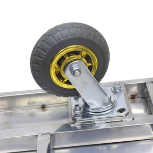 Uholan SUSP-300 pliable en acier inoxydable Plate-forme Hand Truck Chariot Chariot Capacité 300kg - Product Image 5