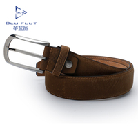 Haute Qualité Personnalisé Vintage En Acier Inoxydable Boucle Ardillon En Cuir Véritable Hommes Ceinture Casual Hommes Ceintures En Cuir pour Jeans