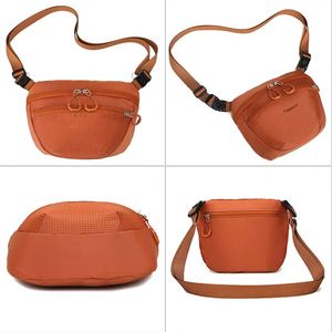 Sac à bandoulière personnalisé en gros avec logo, décontracté, sportif, pour voyage en extérieur, en nylon imperméable, sacoche bandoulière sur mesure - Product Image 5