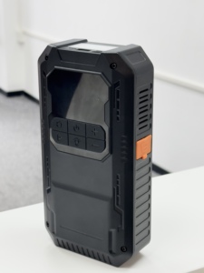 Bomba de Inflado Eléctrica Inteligente de 14.8V, Cargador de Emergencia Portátil para Autos Compactos, Motocicletas, Barcos, Seguridad, <span class=keywords><strong>Anti</strong></span>-Chispas, Plástico - Product Image 6