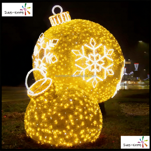 Grande boule lumineuse LED imperméable pour décoration de Noël - Product Image 6