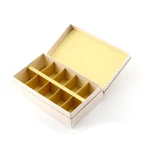 음식 마카롱 초콜렛을 위한 분배자를 가진 상자 둘 다 ok 초콜렛 상자 상자 삽입