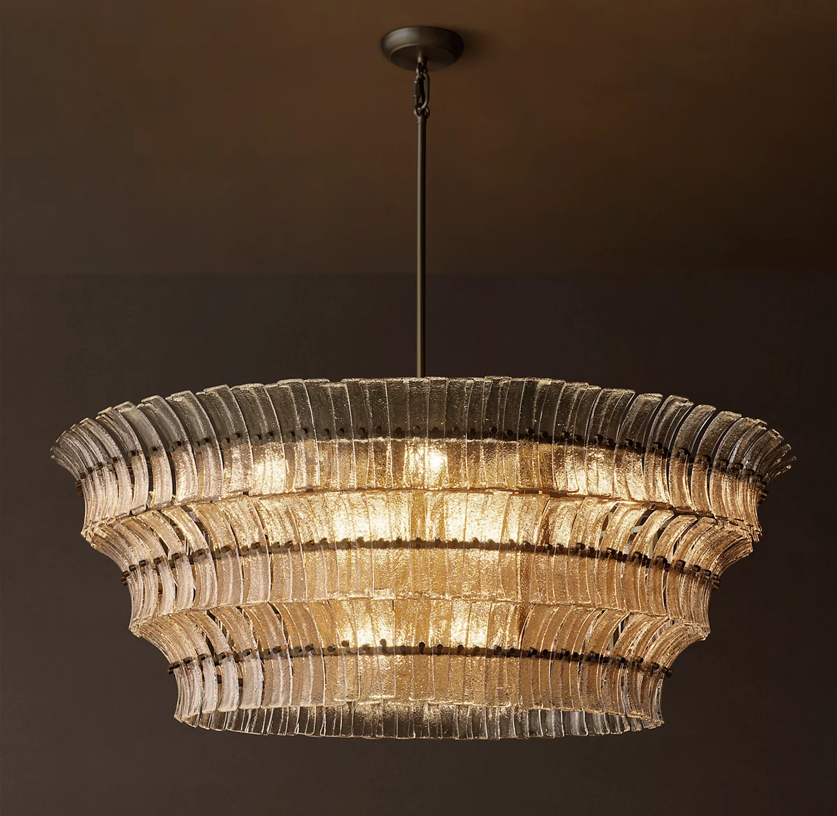 Factory American Style Modern Hanging Light Restaurant Decorations Chandelier for Hotel Bedroom Livingroom Brass Pendant Light · image 3