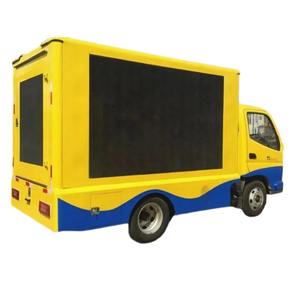 รถบรรทุกโฆษณา LED แบบเคลื่อนที่ได้พร้อมเหล็ก Q345ทนทาน P6 P5อัตโนมัติใหม่ - Product Image 4