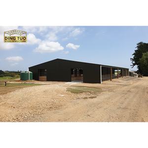 Structure en acier ASTM robuste pour étable à bétail, laiterie, hangar, maison, soudage, découpe, pliage, structure en acier lourd à grande portée - Product Image 1