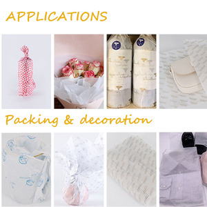 Papel de Envolver Ecológico Biodegradable con Logotipo Personalizado de 14g, Multicolor, para Bolsas de Regalo, Cumpleaños, Manualidades, Proyectos DIY - Product Image 6