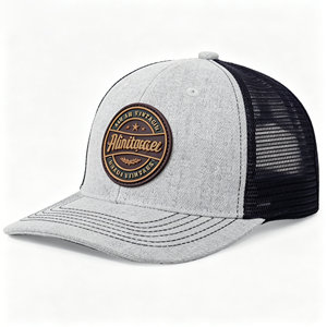 Gorras Columbia para Hombre, 6 Paneles, Personalizadas con Bordado 3D, Parche de Cuero con Logotipo, Gorras Deportivas de Béisbol con Cierre a Presión, Gorras Trucker de Malla - Product Image 1