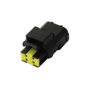 Acessórios automotivos impermeáveis do cabo do fio do terminal do soquete do pino 4 Pin Plug FCI SICFHPE04BK 15369055 DJ7045A-1.5-21 Auto conector
