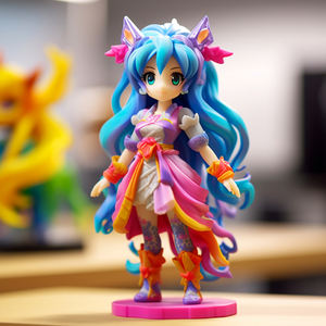 OEM Custom 3D Printing Sculpture Action Figures Toy Custom Premium PVC Resin One Piece Anime Figures Toy Anime SLA 3D Prints