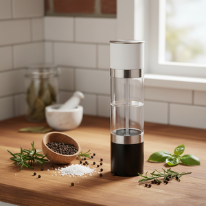 Macina sale e pepe 2 in 1 con scatola di utensili per erbe e spezie regolabile da 36 - Product Image 3
