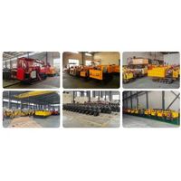 Remorque à benne basculante à 2 essieux et remorque à benne basculante pour VTT à usage industriel avec options personnalisables, garantie d'un an