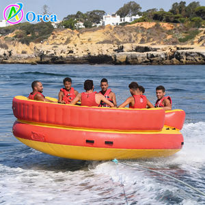 Prix d'usine, <span class=keywords><strong>coussin</strong></span> <span class=keywords><strong>flottant</strong></span> gonflable, jeux aquatiques confortables, canapé UFO gonflable rempli d'eau, <span class=keywords><strong>bateau</strong></span> remorquable Twister - Product Image 6