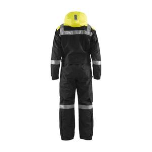 Blaklader-678719779933D112ฤดูหนาว Coverall สีดำ/สีเหลือง-EAN 7330509563533 Workwear HI-VIS - Product Image 2
