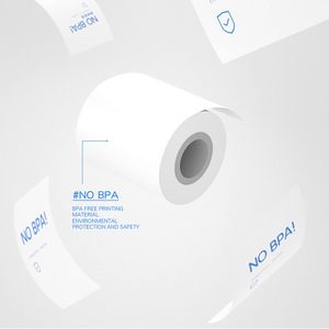 <span class=keywords><strong>Papier</strong></span> thermique sans mandrin pour imprimante instantanée pour enfants, <span class=keywords><strong>papier</strong></span> <span class=keywords><strong>de</strong></span> recharge pour appareil photo instantané pour enfants, imprimante thermique 57x25mm - Product Image 2