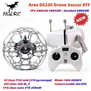 HGLRC-Dron de fútbol con control remoto, cuadricóptero de control remoto, gafas de vídeo FPV para principiantes - Product Image 2