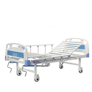 Vente directe d'usine Durable pratique Double lit manuel d'hôpital à manivelle