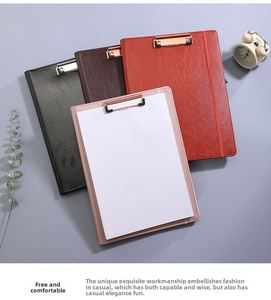 Promotion <b>A4</b> Multifunction Leather Folder for Business Contracts Customizable with Logo - Product Image 3