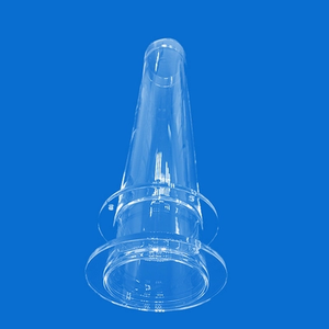 Galaxy thạch anh tùy chỉnh phòng thí nghiệm thạch anh dụng cụ thủy tinh> Độ tinh khiết 99.99% nhiệt độ cao kháng (1230c) tuyệt vời - Product Image 6