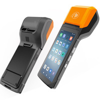 Terminal POS Portátil Android 14 con Impresora para Pago de Boletos Escáner de Código QR Móvil Inalámbrico 3GB RAM NFC R330 Plus