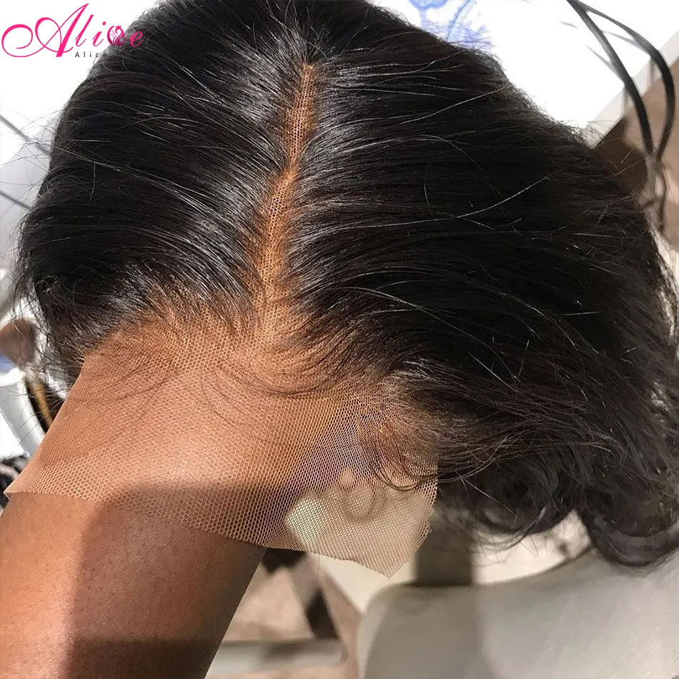 Perruque Lace Closure Swiss Lace Closure 6x6, Invisible, Hd, 6x6, avec raie centrale illuminée, vente en gros, qualité supérieure