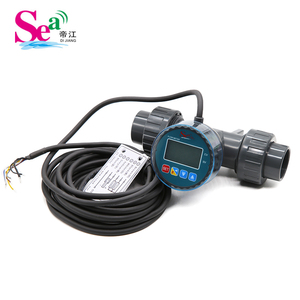 Medidor de Flujo de Agua para Acuicultura DIJIANG 10-30V ZJPVC- con Pantalla Digital LCD, Sensor de Flujo UPVC de 20-90mm con Brida y Salida de 4-20mA - Product Image 6
