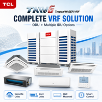 Système de climatisation central VRF TCL TMV6 R410A Full DC Inverter 8-36HP avec contrôle intelligent pour projets commerciaux