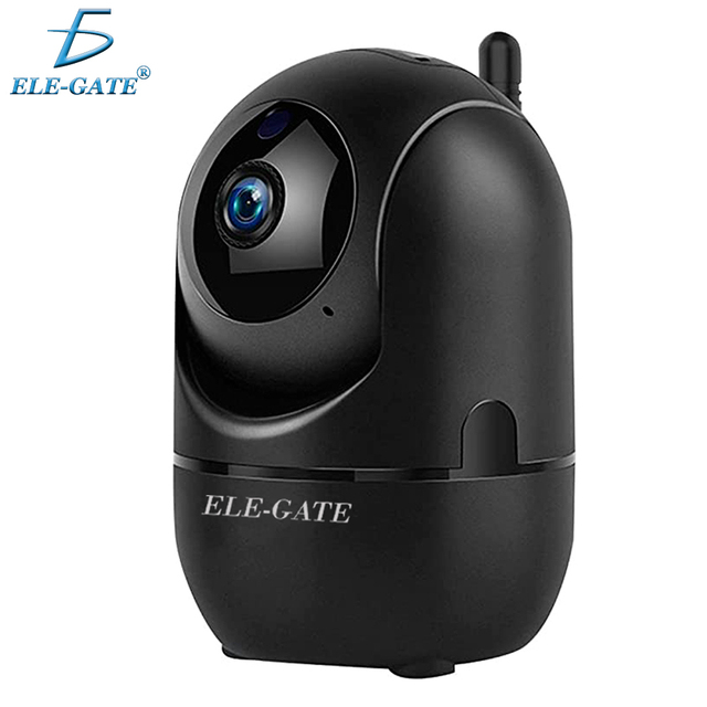 ELE-GATE 1080p 2MP PTZ IP Security Camera with WiFi and Memory Card Storage