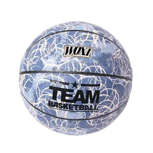 Баскетбольный мяч из полиуретана с индивидуальным логотипом balones de basketball