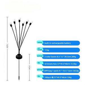 Guirlandes lumineuses solaires d'<span class=keywords><strong>extérieur</strong></span> - Guirlandes lumineuses durables en acier inoxydable résistant à la corrosion - Décoration de jardin étanche IP65 - Product Image 3