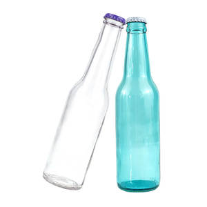 Venta al por mayor 280ML botellas de <span class=keywords><strong>cerveza</strong></span> verde transparente con <span class=keywords><strong>corona</strong></span> tapa de metal <span class=keywords><strong>cerveza</strong></span> casera 340ml capacidad jugo <span class=keywords><strong>cerveza</strong></span> bebida muestra gratis - Product Image 5