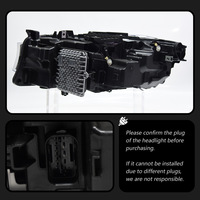 Conjunto de faros LED con lente de proyector f34 para la serie 3 GT F34 2013-2020, repuesto directo de piezas de iluminación frontal para automóvil.