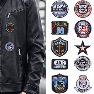 Patch brodé en gros, broderie 3D personnalisée, patchs thermocollants pour chapeaux et vêtements - Product Image 4