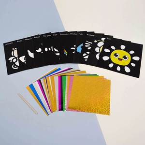 Toddler Birthday Christmas Toys <b>Creative</b> DIY Toy <b>Gifts</b> Animals Foil Arts and Crafts for Kids Ages 4-8 - Product Image 4