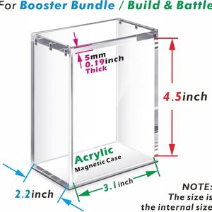 Estuche de exhibición Rocket Supply Co Premium Booster Bundle, acrílico de 10 mm, protección UV duradera para Pokémon Scarlet Violet 151 - Product Image 3